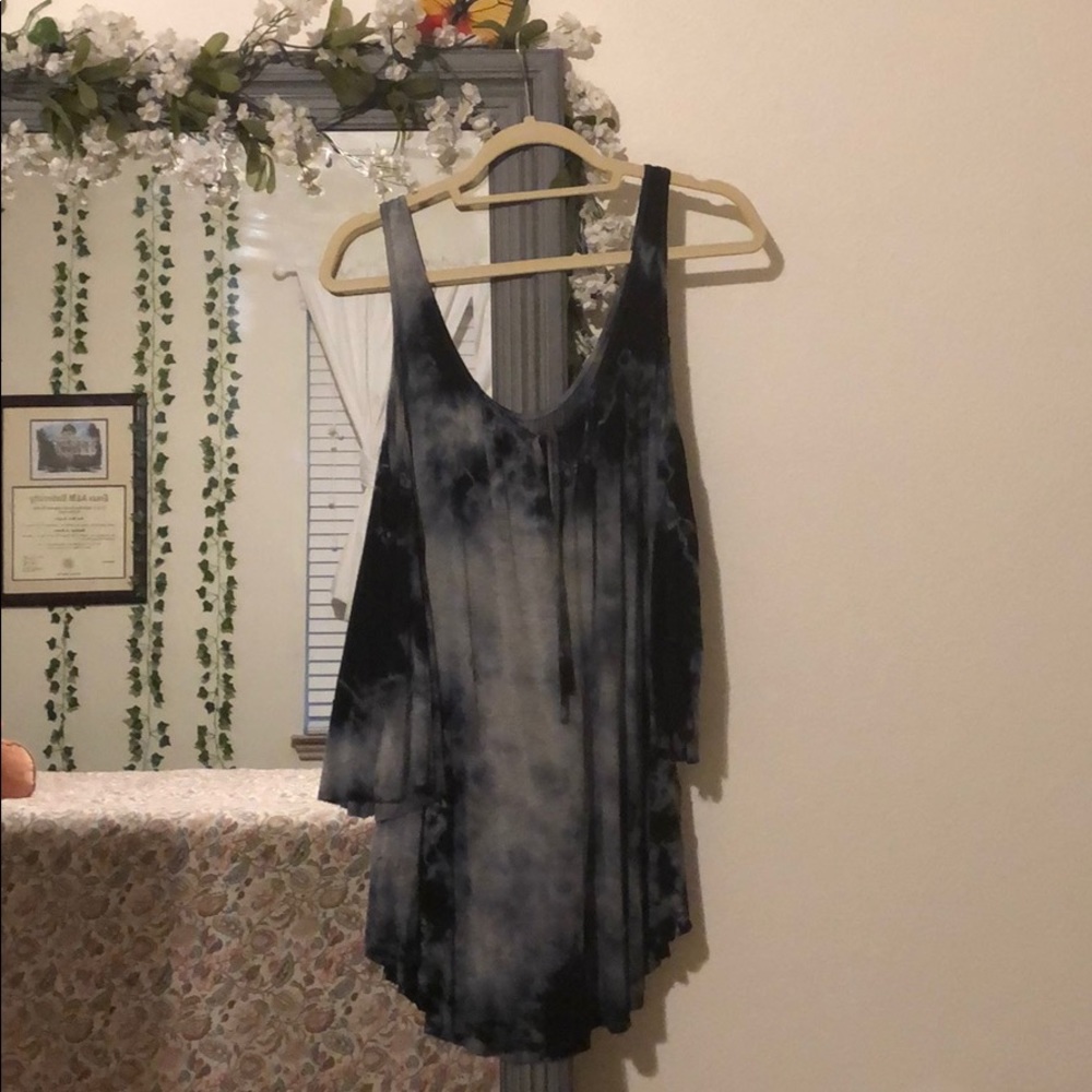 🌼 Black and Grey tye dye dress!!